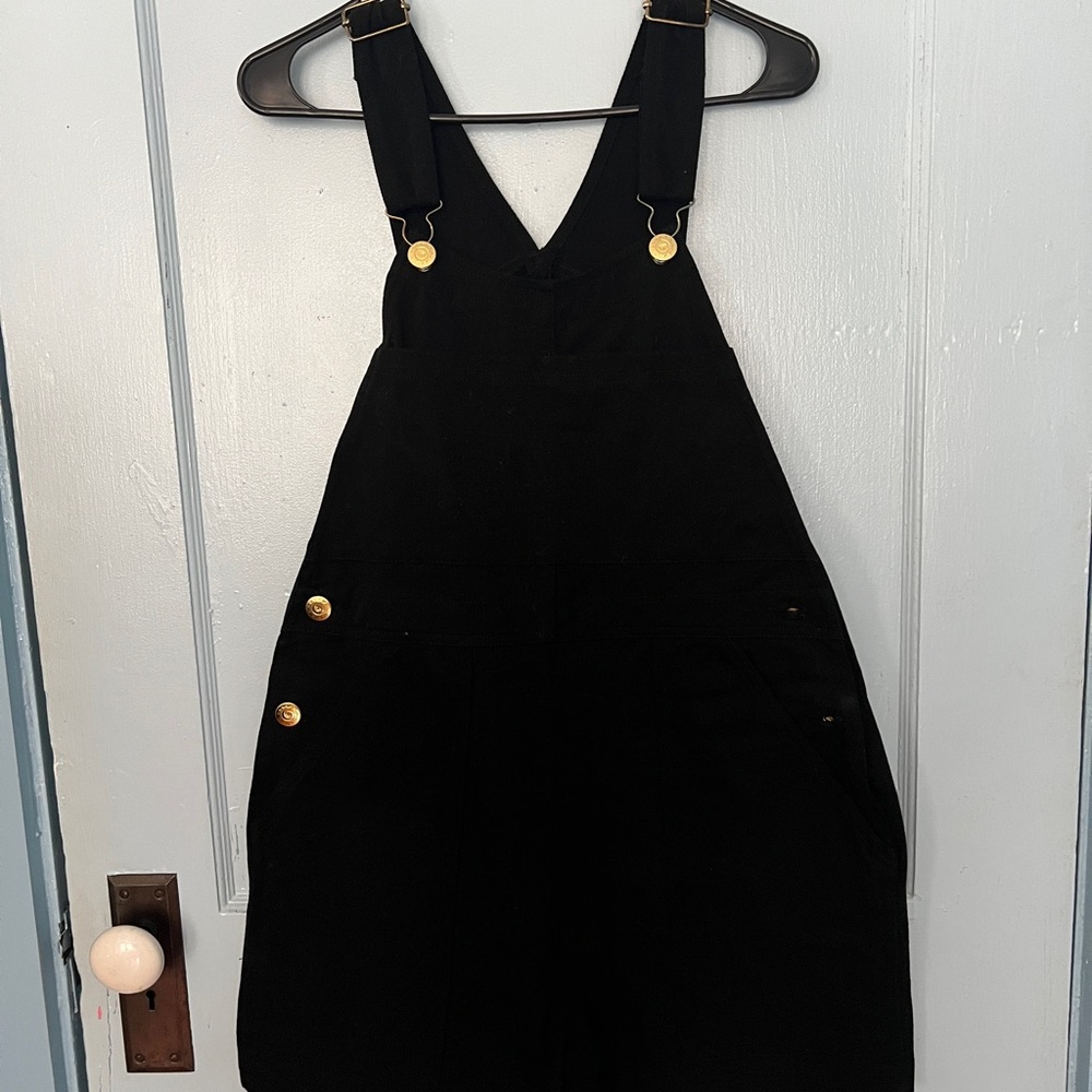 BIG BUD PRESS BLACK SHORTERALLS SMALL